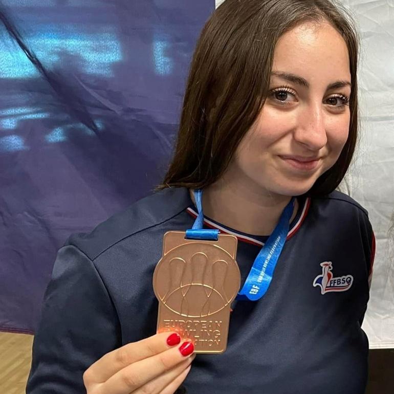 Bowling, six médailles en 2022 pour Manon !