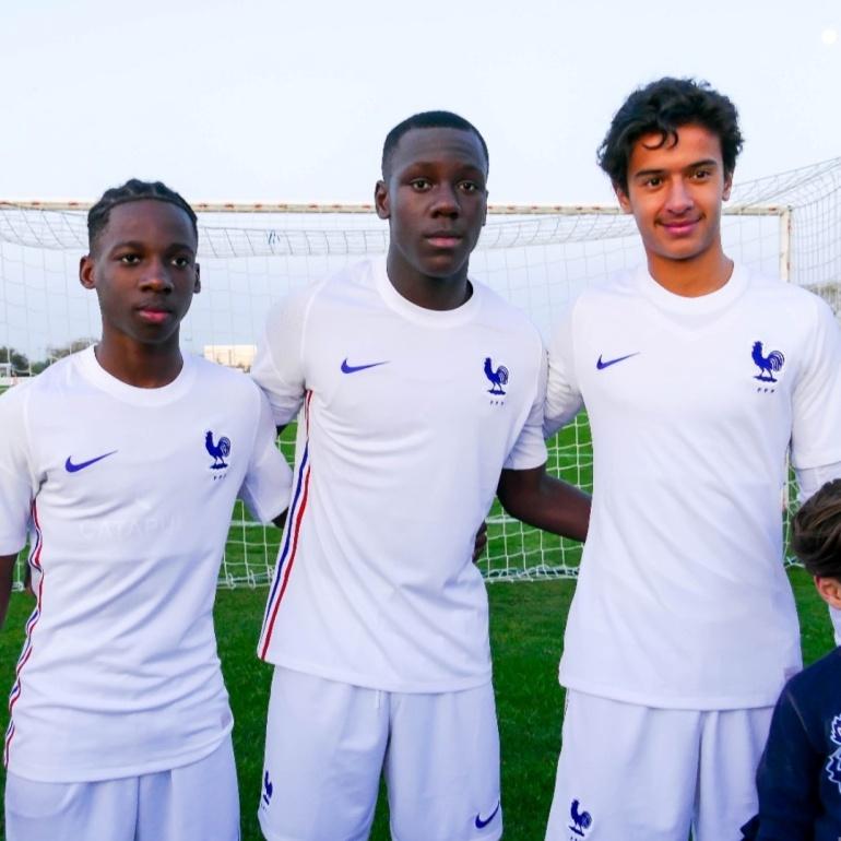 Adama, Ayyoub et Kylian rejoignent l'équipe de France de Football